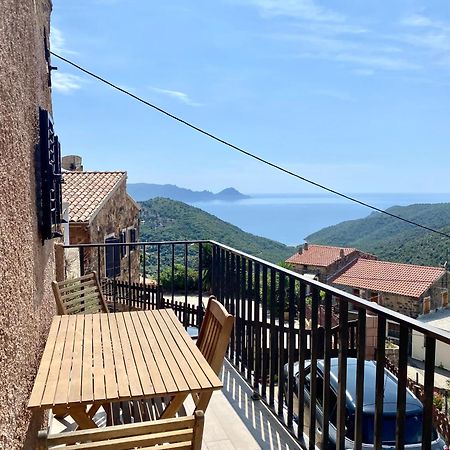 Studio Terrasse Vue Mer Clim Wifi Parking Partinello Exterior foto